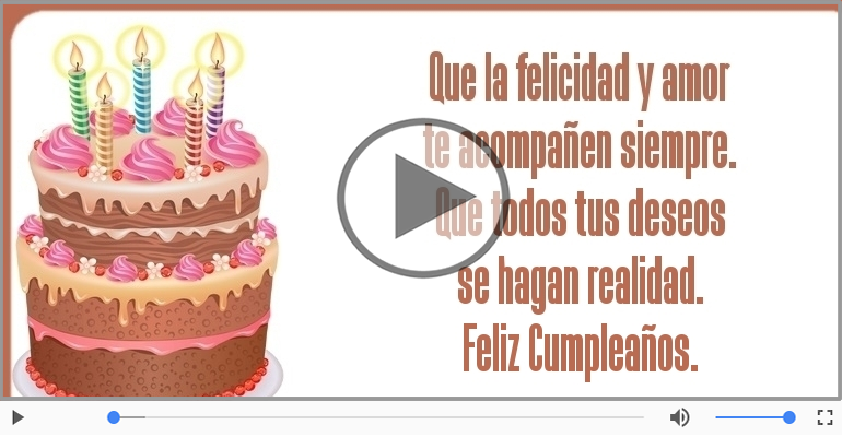 Feliz Cumpleaños.