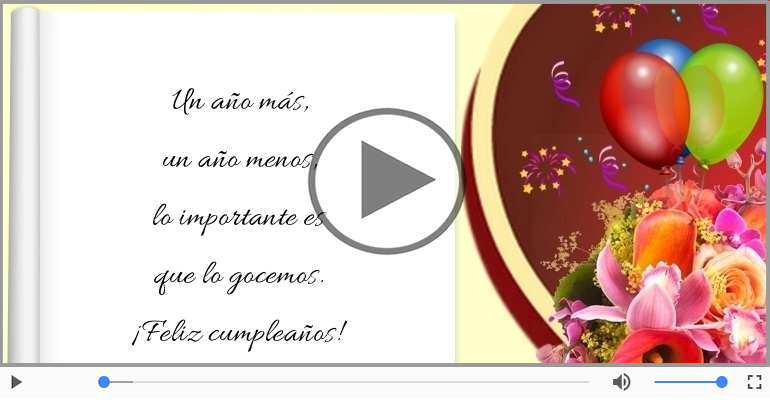 Feliz cumpleaños