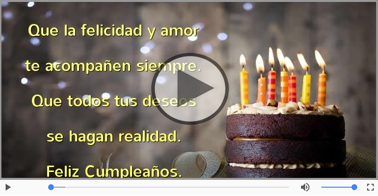 Feliz Cumpleaños.