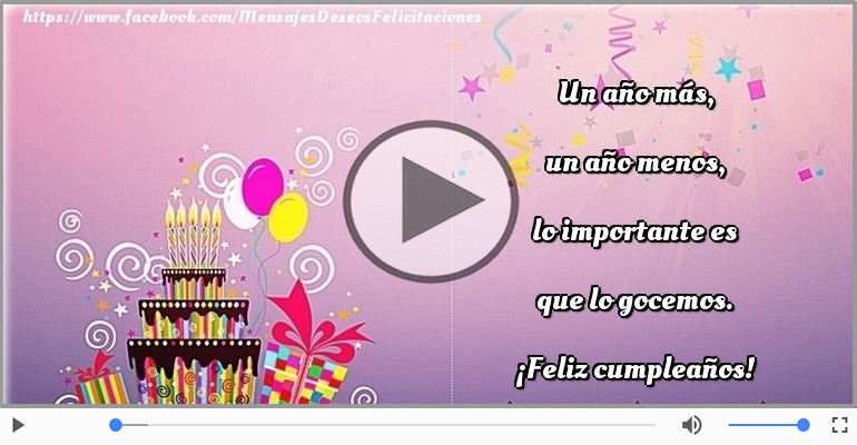 Feliz cumpleaños