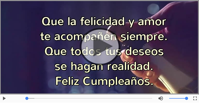 Feliz Cumpleaños.