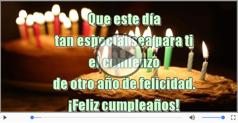 Feliz cumpleaños