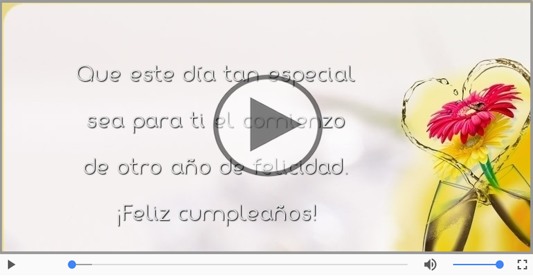 Feliz cumpleaños