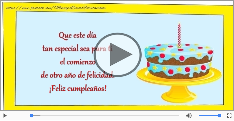 Feliz cumpleaños