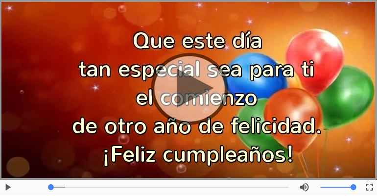 Feliz cumpleaños