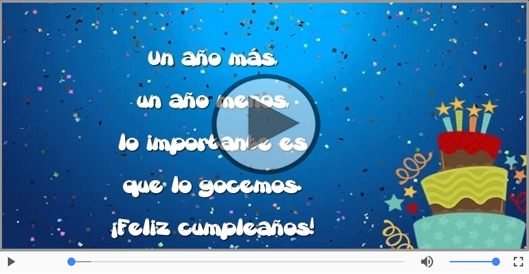 Feliz cumpleaños