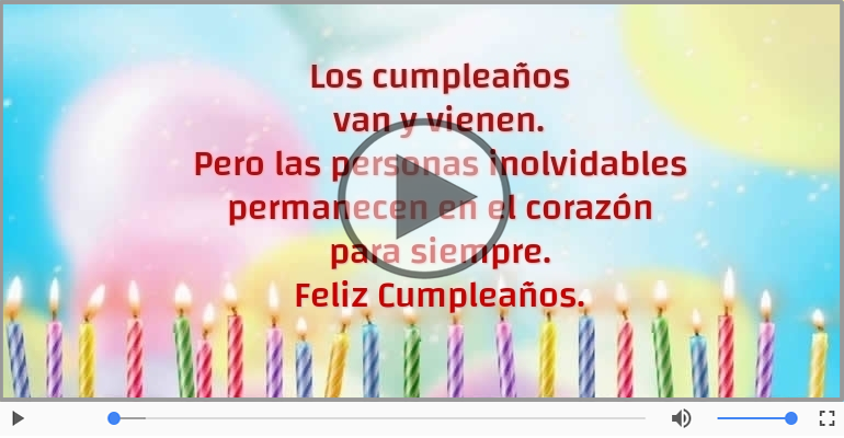 Feliz Cumpleaños