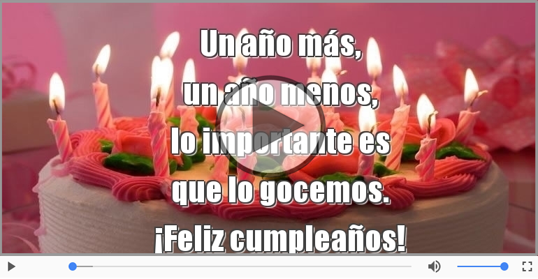 Feliz cumpleaños