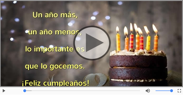 Feliz cumpleaños