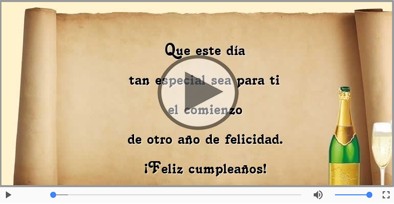 Feliz cumpleaños