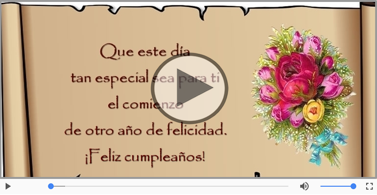 Feliz cumpleaños