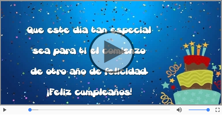 Feliz cumpleaños
