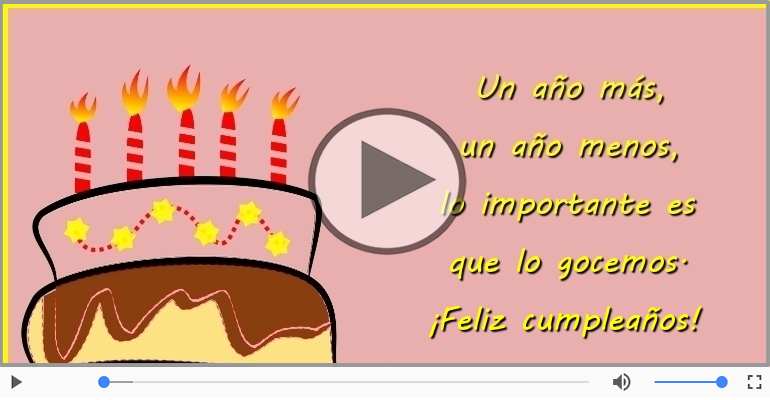 Feliz cumpleaños