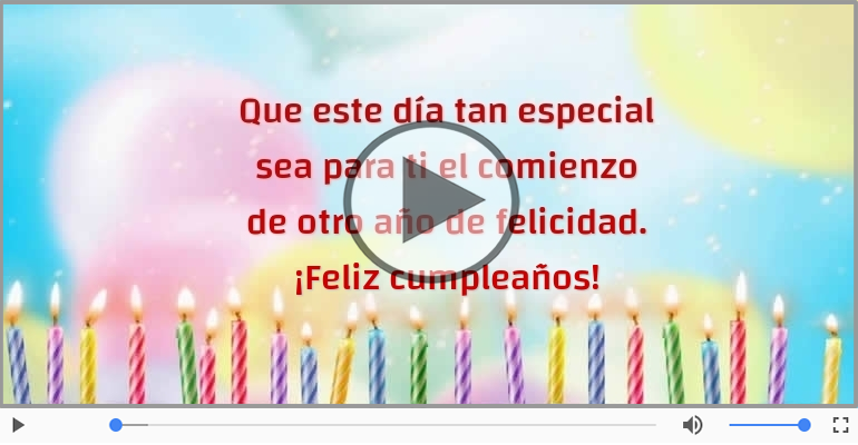 Feliz cumpleaños