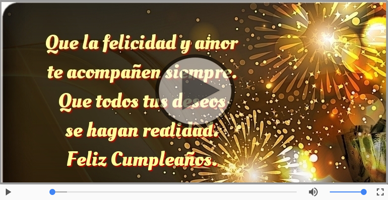 Feliz Cumpleaños.