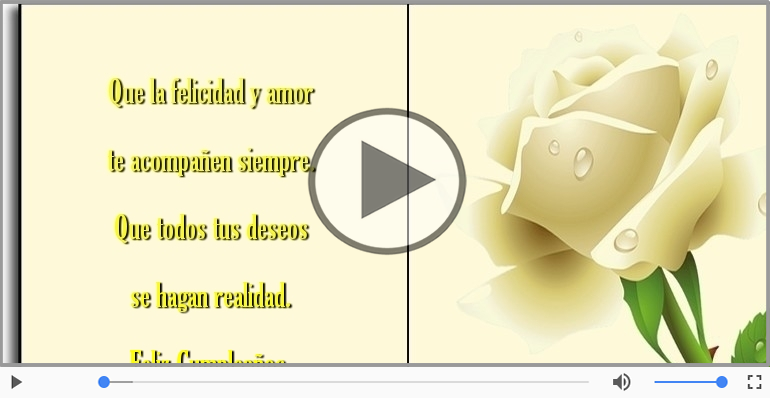 Feliz Cumpleaños.