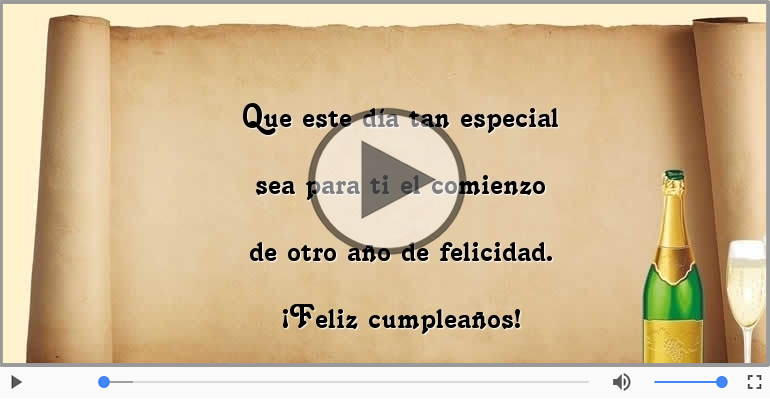 Feliz cumpleaños