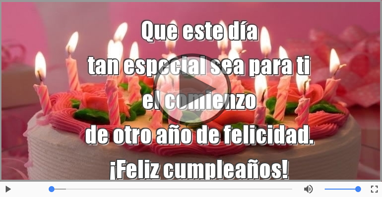 Feliz cumpleaños