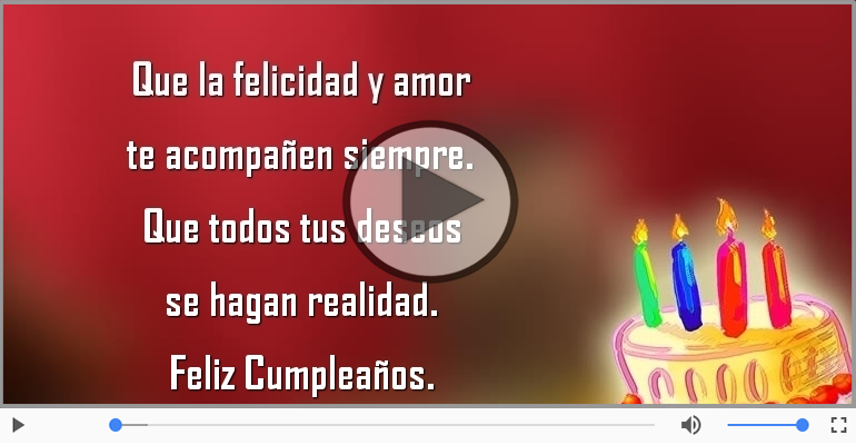 Feliz Cumpleaños.