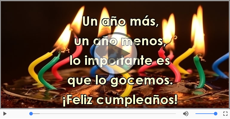 Feliz cumpleaños