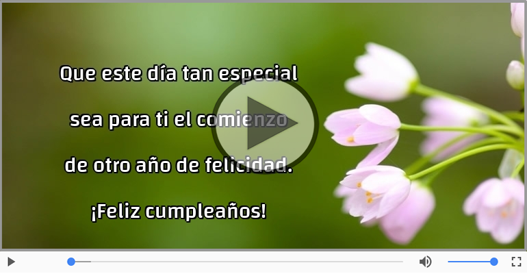 Feliz cumpleaños