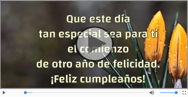 Feliz cumpleaños