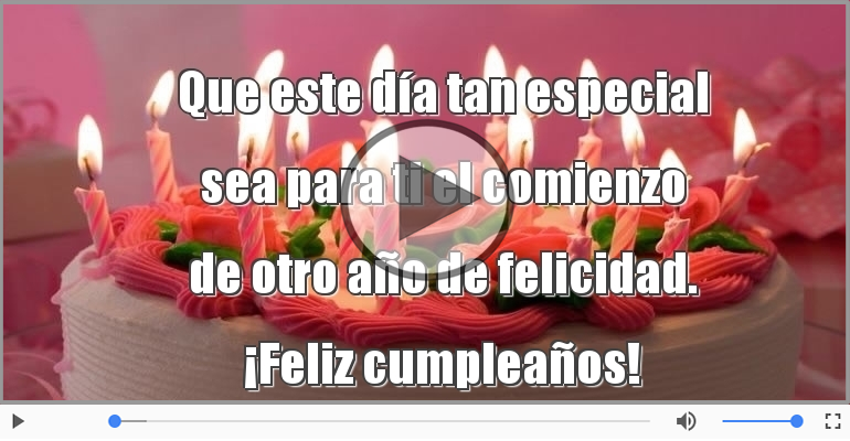 Feliz cumpleaños