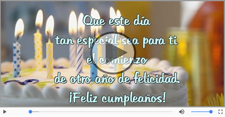 Feliz cumpleaños