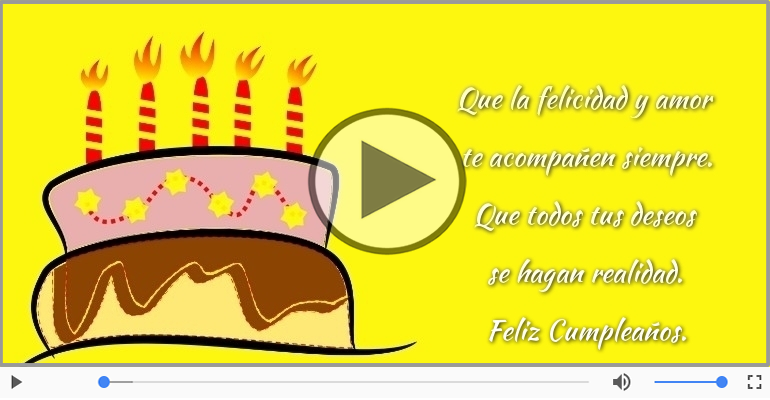 Feliz Cumpleaños.