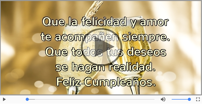 Feliz Cumpleaños.
