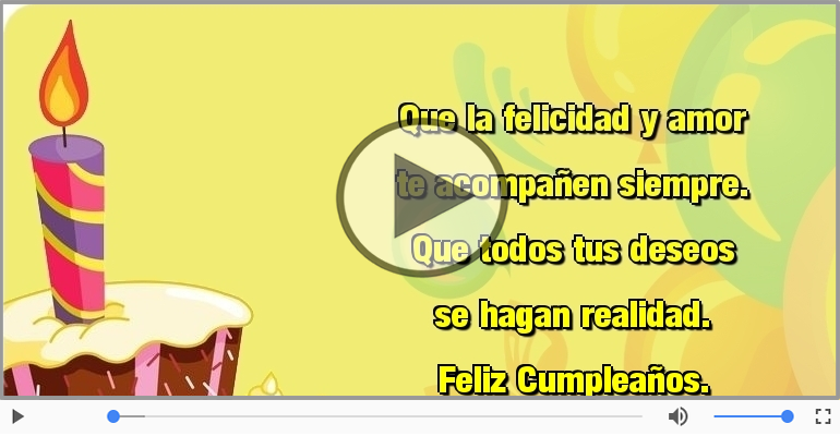 Feliz Cumpleaños.