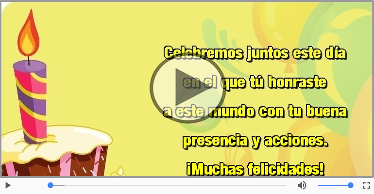 ¡Muchas felicidades!