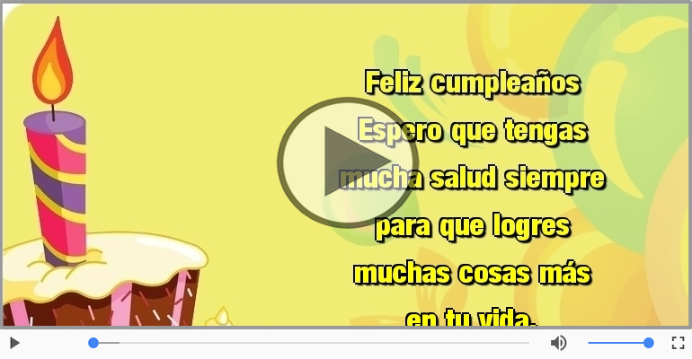 Feliz cumpleaños
