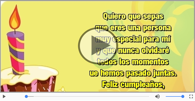 Feliz cumpleaños, ¡Te deseo lo mejor!
