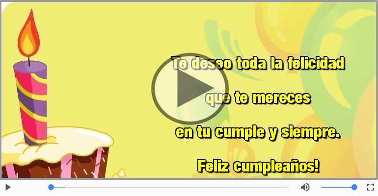 Feliz cumpleaños!
