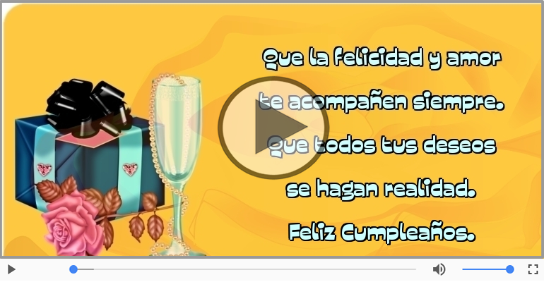 Feliz Cumpleaños.