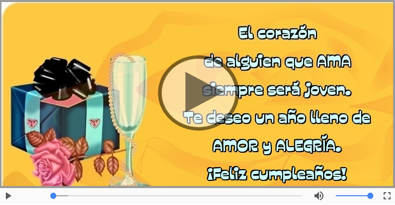 ¡Feliz cumpleaños!