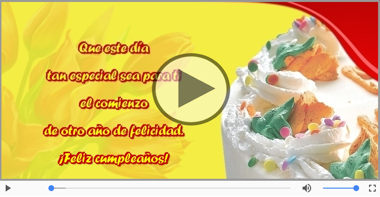 Feliz cumpleaños