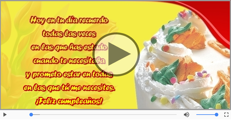 ¡Feliz cumpleaños!