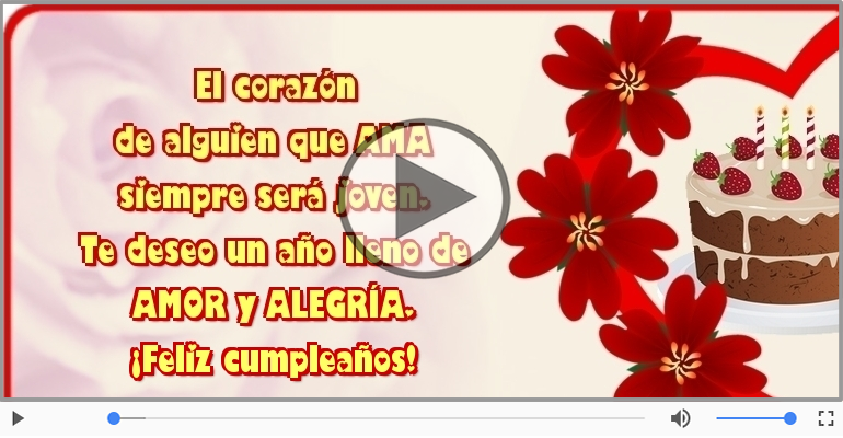 ¡Feliz cumpleaños!