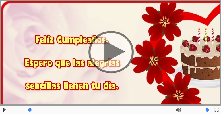 Feliz Cumpleaños.