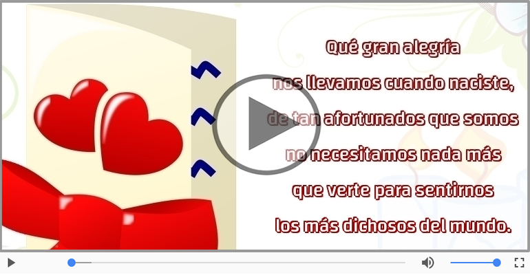 ¡Muchas felicidades!