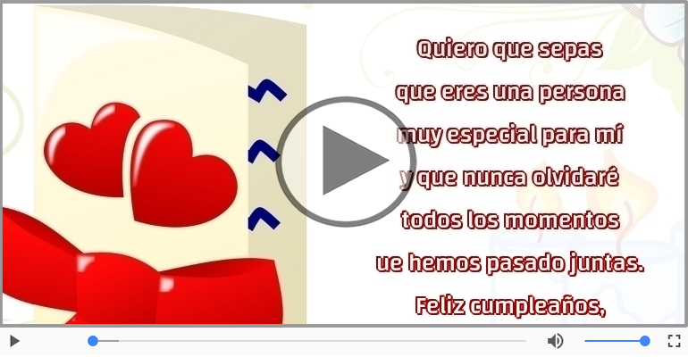 Feliz cumpleaños, ¡Te deseo lo mejor!