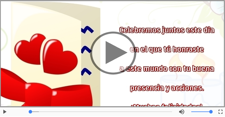 ¡Muchas felicidades!