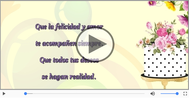 Feliz Cumpleaños.