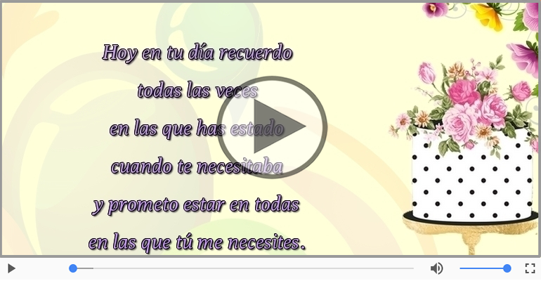 ¡Feliz cumpleaños!