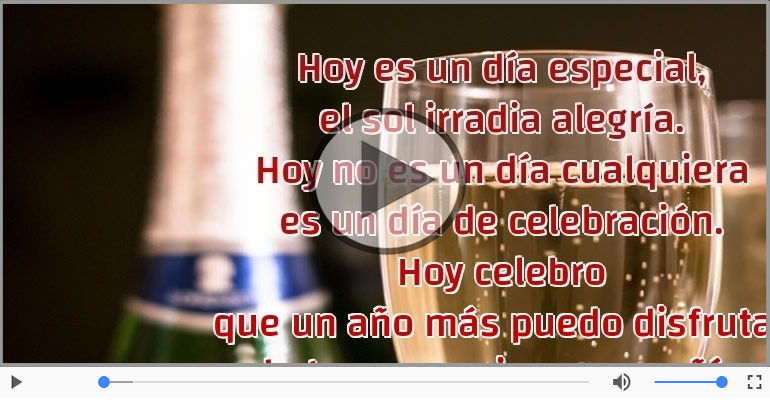 ¡Feliz cumpleaños!