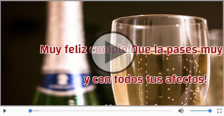 Muy feliz cumple!