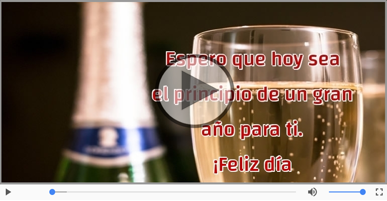 ¡Feliz día  de tu Cumpleaños!