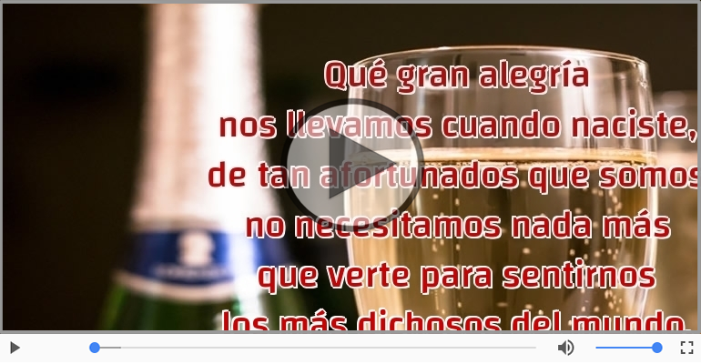 ¡Muchas felicidades!